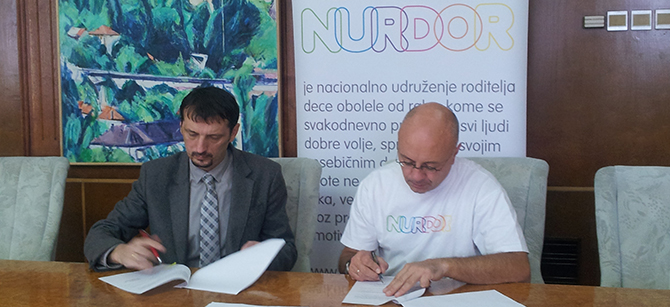 Potpisivanje ugovora za izgradnju dečjeg hematoonkološkog odeljenja u Nišu